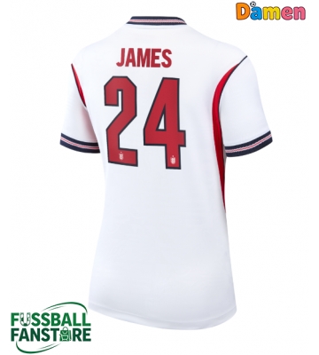 England Reece James #24 Replik Heimtrikot Damen WM 2026 Kurzarm